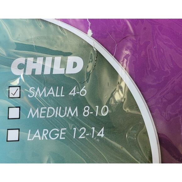 Spirit Halloween Sequin Mermaid Dress Costume Child Small 4–6 Dress & Headband - Picture 3 of 3